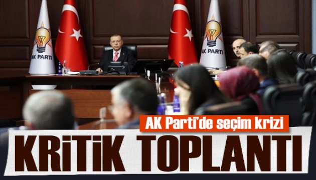 AK Parti'de seçim krizi! MYK toplanıyor