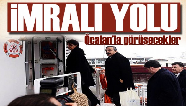 DEM Partili iki vekil İmralı'da! Öcalan'la görüşecekler