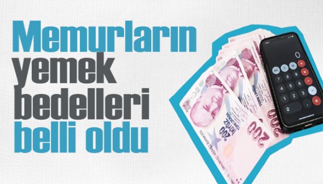 Karar Resmi Gazete'de: Memurların 2025 yemek ücretleri belli oldu