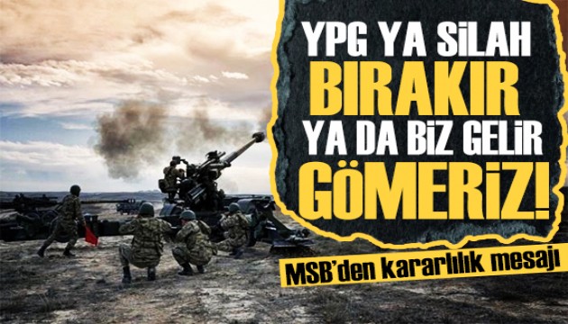 MSB'den kararlılık mesajı: Sınır ötesi operasyonlar sürecek