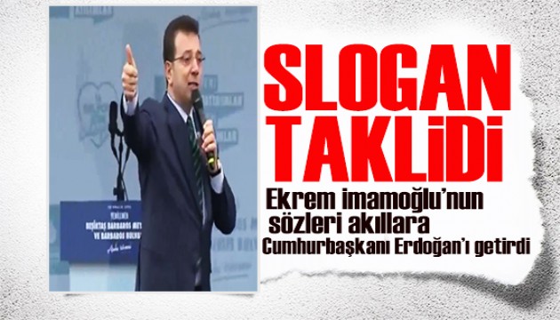 Sosyal medyada gündem oldu! İmamoğlu'nun sözleri Erdoğan'ı hatırlattı