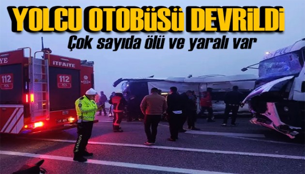 Malatya-Kayseri kara yolunda feci kaza! Çok sayıda kişi yaralandı