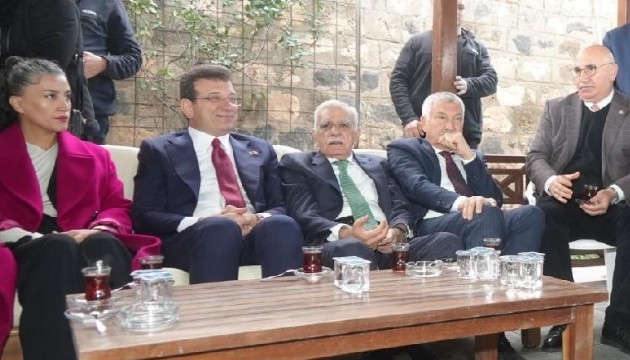 İmamoğlu'ndan Ahmet Türk'e ziyaret