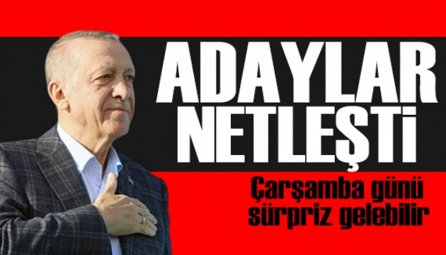 AK Parti'de seçim hazırlıkları sürüyor: Adaylar netleşti