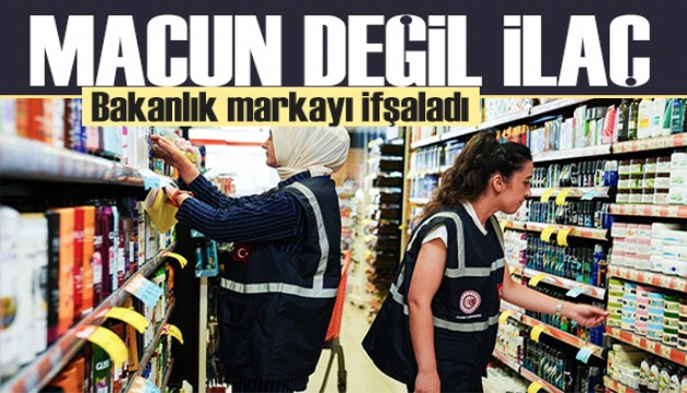 Bakanlık markayı paylaştı: Macun değil ilaç!