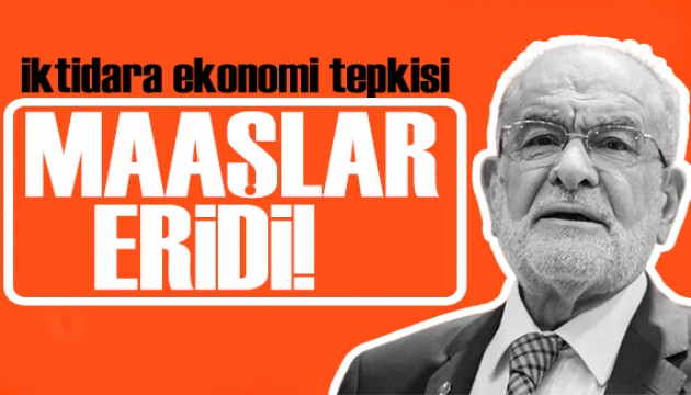 Karamollaoğlu'ndan iktidara ekonomi tepkisi: Yanlış politika uygulanıyor