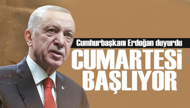 AK Parti'de aday tanıtımı! Erdoğan açıkladı: Cumartesi başlıyoruz