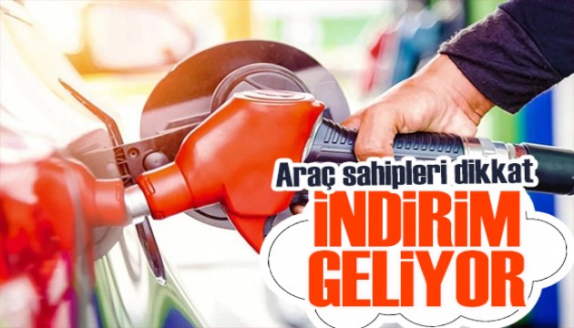 Araç sahipleri dikkat! Akaryakıta çifte indirim geliyor