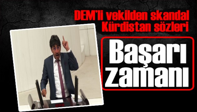 DEM Partili vekilden skandal sözler: Memleketimiz Kürdistan'dır