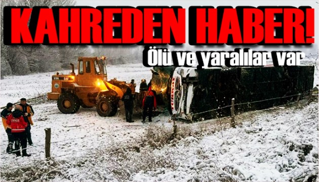 Kastamonu'dan kahreden haber! Ölü ve yaralılar var