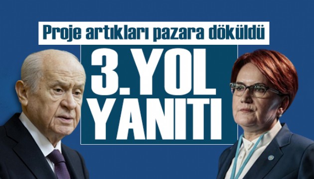 MHP'den İYİ Parti'ye ittifak tepkisi: Proje artıkları pazara döküldü