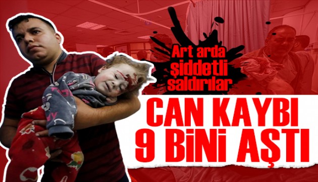 Gazze'de can kaybı artıyor! Peş peşe şiddetli saldırılar