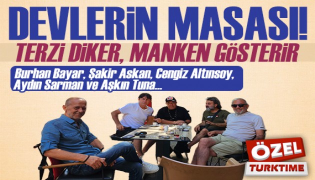 DEVLERİN MASASI! TERZİ DİKER, MANKEN GÖSTERİR