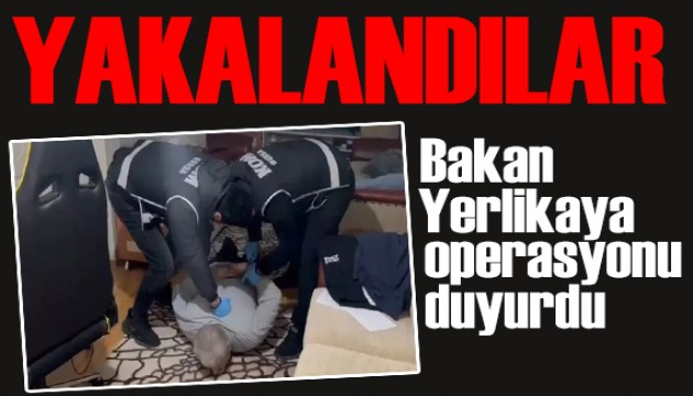 Bursa'da 'Kafes-46' operasyonu! Bakan duyurdu: Örgüt çökertildi