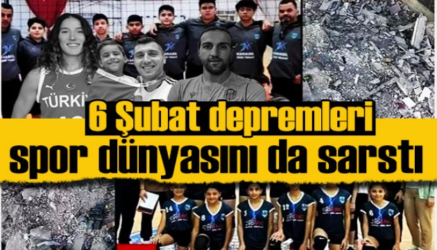 Asrın felaketinin acısı yüreklerde! Spor dünyası sarsıldı