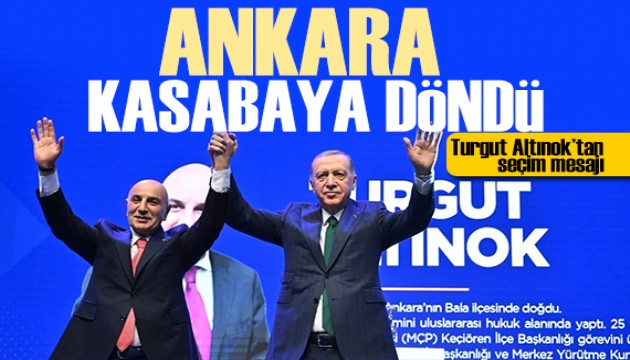 Turgut Altınok'tan dikkat çeken açıklama: Ankara kasabaya döndü