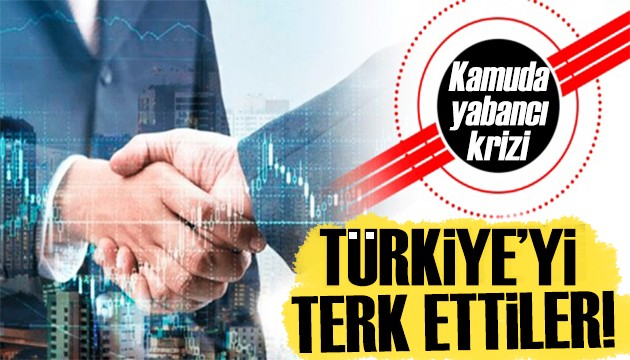 Yabancı yatırımcılar Türkiye'yi terk ediyor