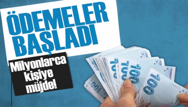 Bakan Göktaş duyurdu: Ödemeler yapıldı