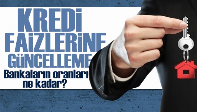 Konut kredilerine talep sürüyor: Kredi faizlerine güncelleme