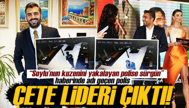 İsimler pes dedirtti! 'Soylu’nun kuzenini yakalayan polise sürgün' haberinde adı geçen polis suç örgütü lideri çıktı