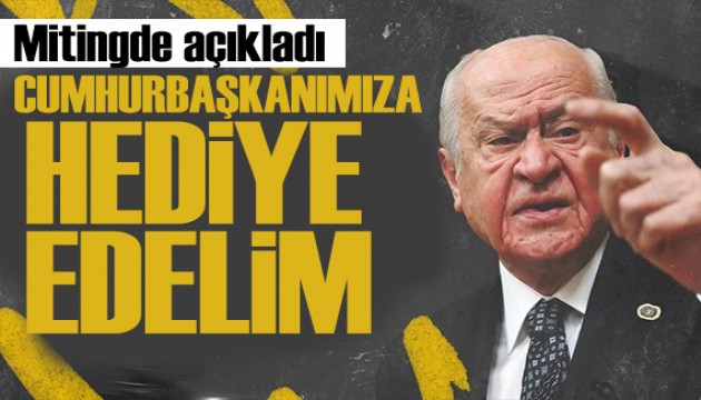 Bahçeli'den CHP'ye sert sözler: Bugünkü CHP esirdir!