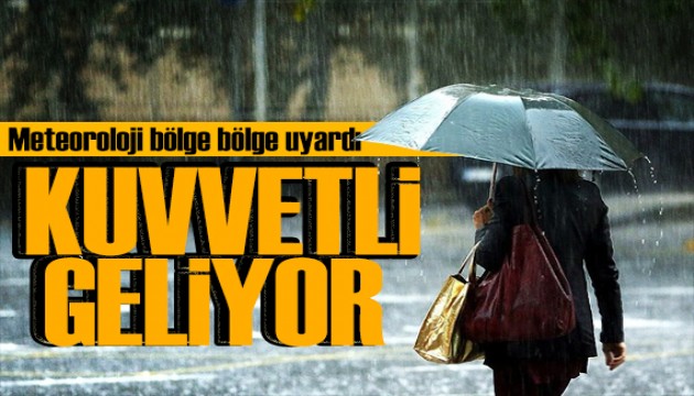Meteoroloji bu bölgeleri uyardı: Sağanak geliyor! İşte 15 Haziran hava durumu