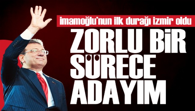 İmamoğlu adaylık turuna çıkıyor: Tarihte görmediğiniz demokrasi tokadını yiyeceksiniz!