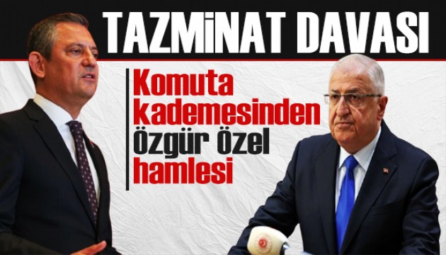 Komuta kademesinden CHP lideri Özgür Özel'e dava: 