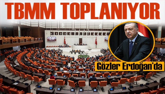 TBMM toplanıyor! Çarşamba günü gözler Erdoğan'da olacak