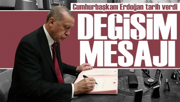 AK Parti'de kritik MKYK! Cumhurbaşkanı Erdoğan'dan değişim mesajı