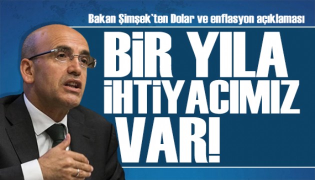 Bakan Şimşek: Vergi artışı daha ağır önlemler almamak için