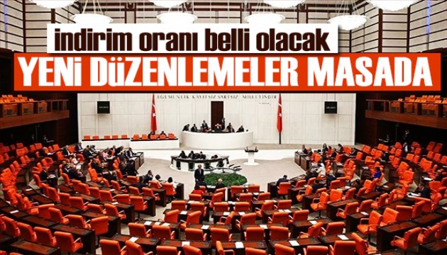 Gözler TBMM'de! Beş düzenleme masaya gelecek