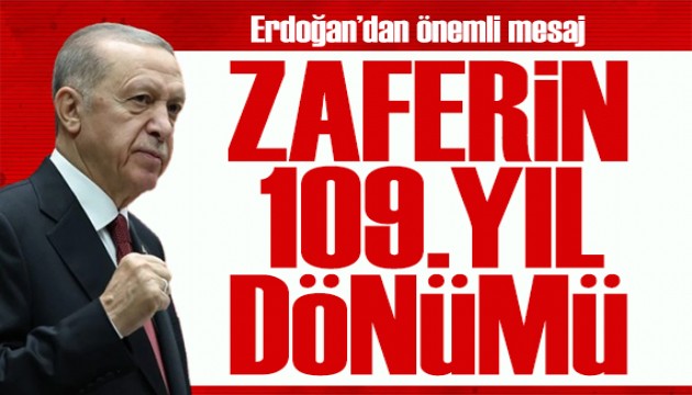 Erdoğan'dan 18 Mart mesajı: Zaferin 109. yıldönümü