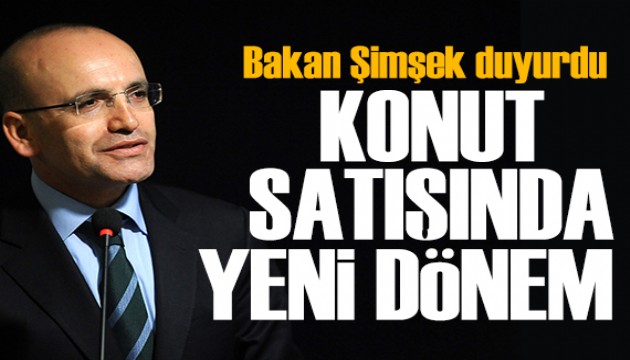 Bakan Şimşek açıkladı: İsteyene gelir, isteyene ev