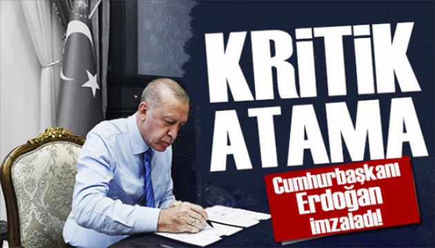 Atama kararları Resmi Gazete'de! Erdoğan imzaladı