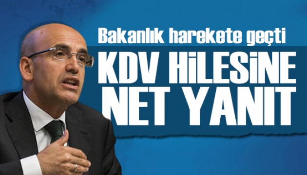 Esnafın KDV hilesi deşifre oldu! Bakan Şimşek talimatı verdi