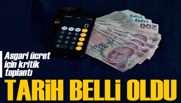 Milyonların gözü asgari ücrette! İlk toplantı tarihi belli oldu