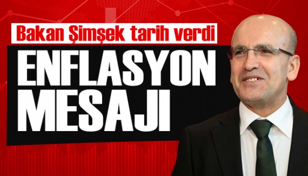 Bakan Şimşek'ten enflasyon açıklaması: Öncelikli hedefimiz!