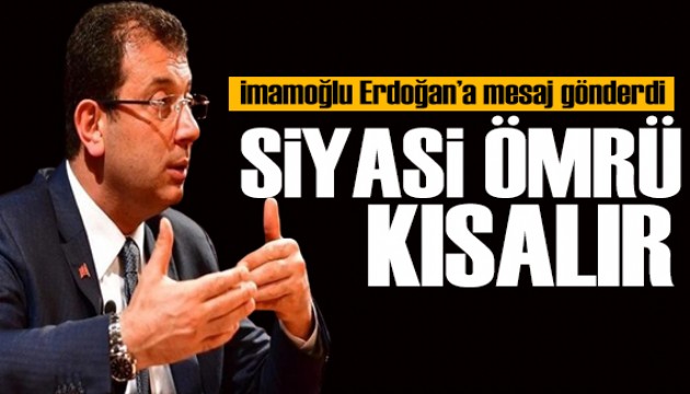 İmamoğlu'ndan 31 Mart mesajı: Bu sadece İstanbul seçimi değildi