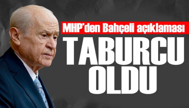 MHP'den Bahçeli'nin sağlık durumu hakkında açıklama: Taburcu edildi