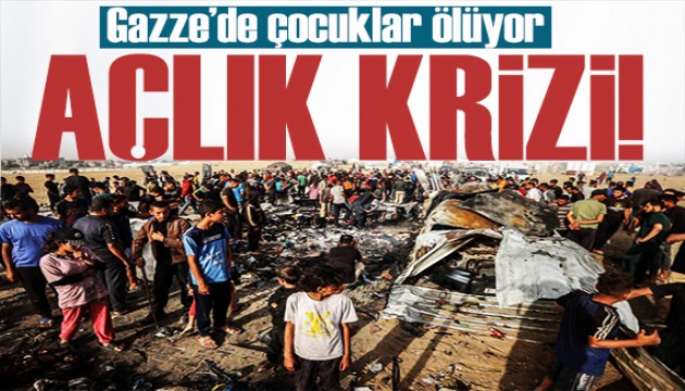 Gazze'de açlık krizi! Sokakları ölüm kokusu sardı