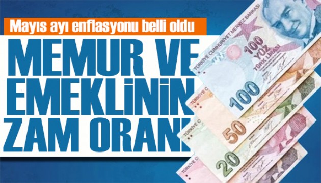 Enflasyon rakamları belli oldu! Memur ve emeklinin zam oranı belli oldu