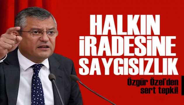 Özgür Özel'den kayyım tepkisi: Demokrasiye yakışır bir iş değildir