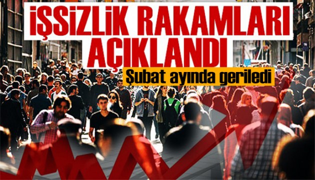 TÜİK açıkladı: İşsizlik az da olsa geriledi