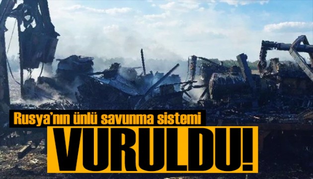 Dünya şokta! Rusya'nın savunma sistemi vuruldu