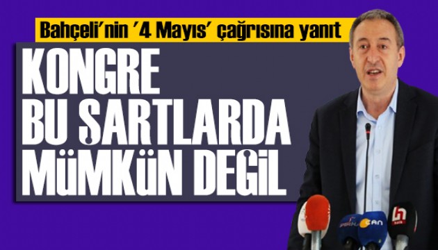 DEM Parti'den Bahçeli'ye yanıt: Devlet ortam sağlamalı