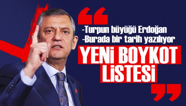 Özgür Özel Maltepe'de turpun büyüğünü ve yeni boykot listesini açıkladı: NTV'yi izlemiyoruz!