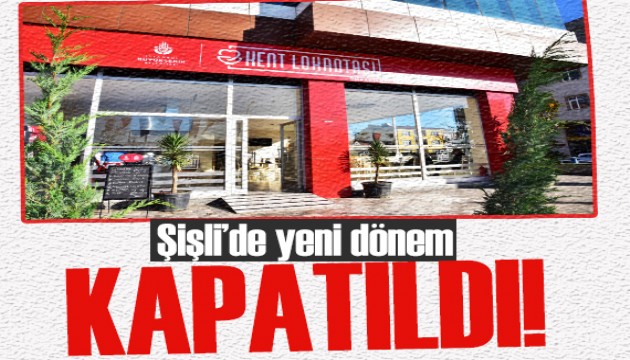 Şişli'de kayyım dönemi başladı: Kent lokantasını kapattı