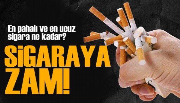 Sigaraya zam geldi! Sigara ne kadar oldu? İşte fiyat listesi