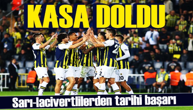 Fenerbahçe'nin kasasına para akıyor! Sarı-lacivertlilerden tarihi başarı